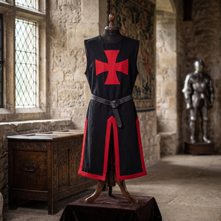 Medieval Hooded Knight Cloak for Costume Events | Wellington