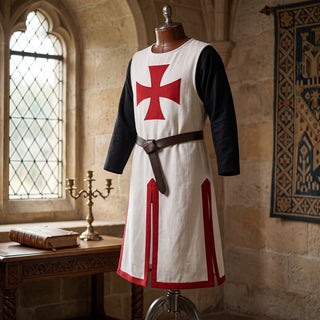 Medieval Hooded Knight Cloak for Costume Events | Wellington