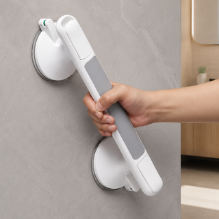 Wall Mounted Suction Bathroom Safety Grab Handle | Glenford