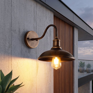 Vintage Waterproof Outdoor LED Wall Lantern Light | Brevanta
