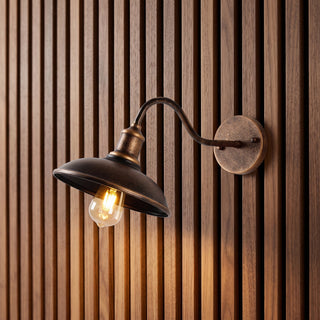 Vintage Waterproof Outdoor LED Wall Lantern Light | Brevanta