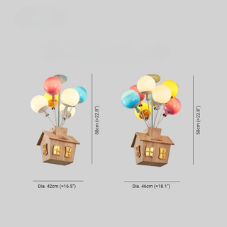 Colourful Balloon House LED Pendant Ceiling Light | Corvanta