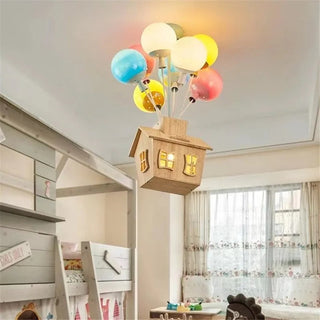 Colourful Balloon House LED Pendant Ceiling Light | Corvanta