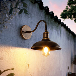 Vintage Waterproof Outdoor LED Wall Lantern Light | Brevanta