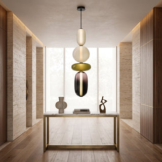 Smoked Glass Globe Hanging Ceiling Pendant Light | Arventra