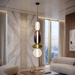 Smoked Glass Globe Hanging Ceiling Pendant Light | Arventra