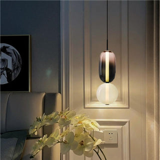 Smoked Glass Globe Hanging Ceiling Pendant Light | Arventra