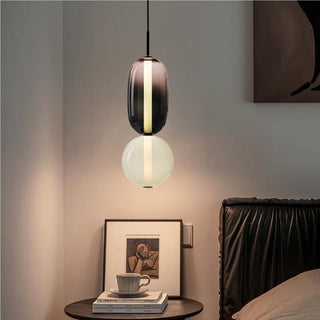 Smoked Glass Globe Hanging Ceiling Pendant Light | Arventra
