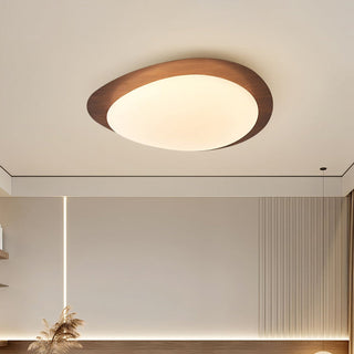 Pebble Shape LED Flush Mount Ceiling Light | Velnora