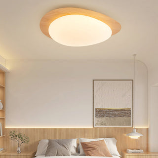 Pebble Shape LED Flush Mount Ceiling Light | Velnora