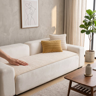Quilted Non Slip Sofa Seat Cover Protector | Crestview