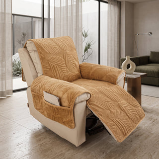 Quilted Non Slip Armchair Cover Protector | Beckett
