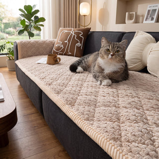 Quilted Non-Slip Sofa Seat Protector Cover | Hartwell