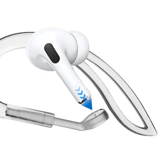 Silicone Ear Hooks For AirPods Secure Fit Use | Brookside