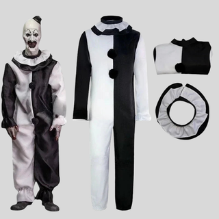 Scary Clown Halloween Costume With Matching Mask | Fairview