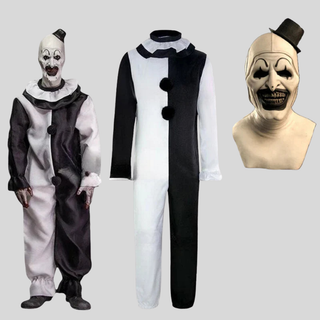 Scary Clown Halloween Costume With Matching Mask | Fairview