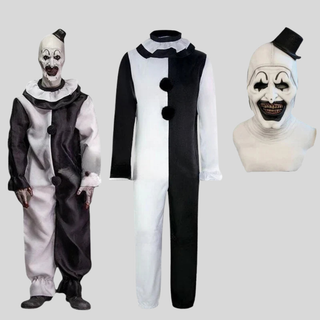 Scary Clown Halloween Costume With Matching Mask | Fairview