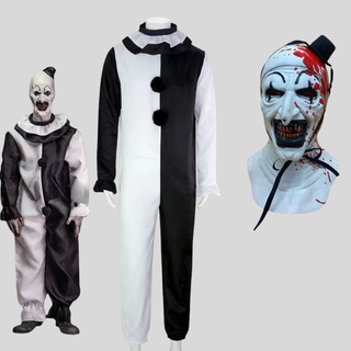 Scary Clown Halloween Costume With Matching Mask | Fairview