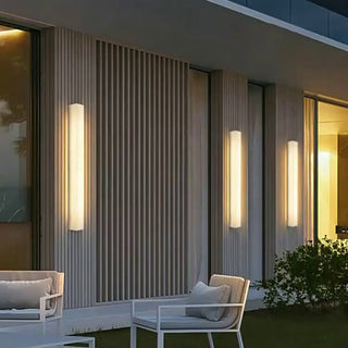 Rectangular Marble LED Indoor Wall Light Fixture | Elvarique