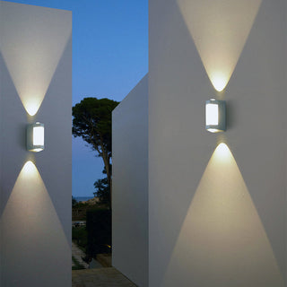 Waterproof Up Down LED Outdoor Wall Light Fixture | Corvenza