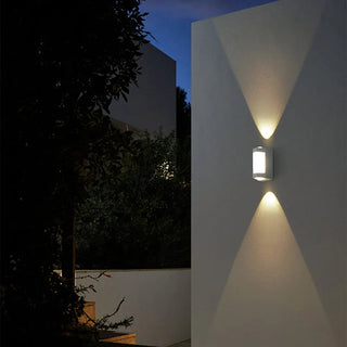 Waterproof Up Down LED Outdoor Wall Light Fixture | Corvenza