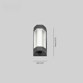 Waterproof Up Down LED Outdoor Wall Light Fixture | Corvenza