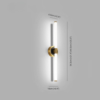 Linear LED Acrylic Wall Light Fixture | Orventra