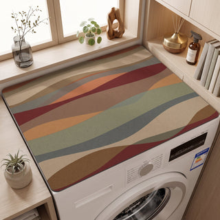Decorative Anti-Slip Washing Machine Protective Mat Cover | Langford