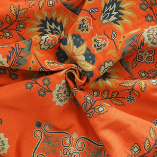 Reversible Floral Throw Blanket for Sofa and Bed | Whitman