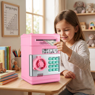 ATM Style Electronic Kids Money Box with Password Security | Granville