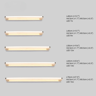 Modern LED Bathroom Vanity Mirror Wall Light | Veltrique