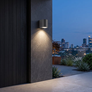 Modern Up Down Outdoor LED Wall Light Fixture | Arvenique