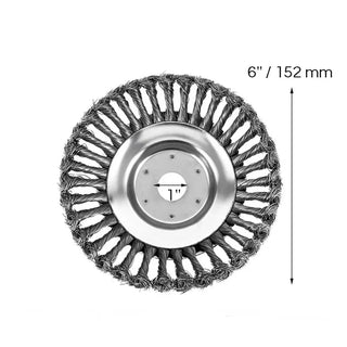 Steel Wire Brush Trimmer Head Garden Lawn Care | Nolan