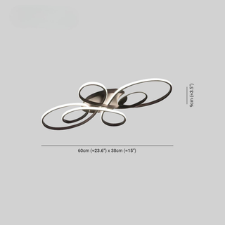Minimalist Surface Mounted LED Flush Mount Ceiling Light | Whitmore