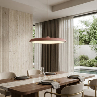 Round Metal UFO LED Hanging Pendant Light Fixture | Whitaker