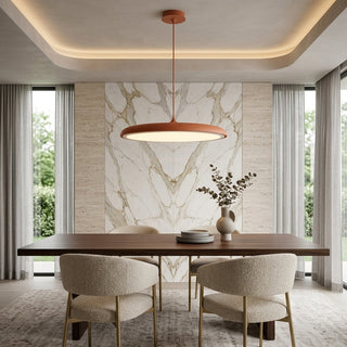 Round Metal UFO LED Hanging Pendant Light Fixture | Whitaker
