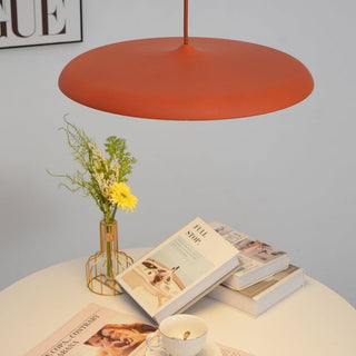 Round Metal UFO LED Hanging Pendant Light Fixture | Whitaker