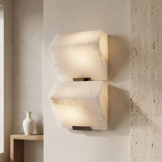 Marble Effect Vertical LED Wall Light Fixture | Ravello
