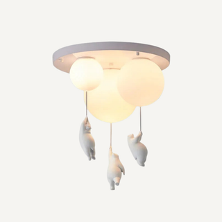 Bear Balloon Pendant Ceiling Light For Kids Bedroom | Luminara