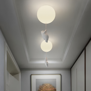 Bear Balloon Pendant Ceiling Light For Kids Bedroom | Luminara