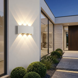 Waterproof Up Down LED Outdoor Wall Light Fixture | Norvella