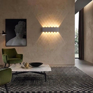 Waterproof Up Down LED Outdoor Wall Light Fixture | Norvella