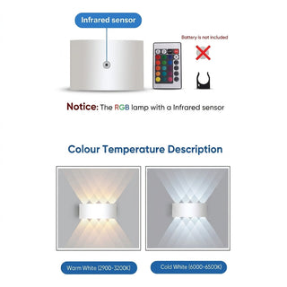 Waterproof Up Down LED Outdoor Wall Light Fixture | Norvella