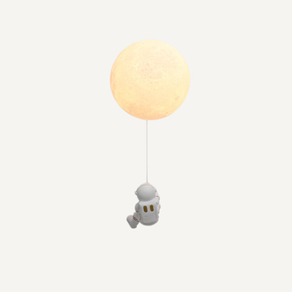 Astronaut Moon Kids Bedroom LED Wall Light | Rockwell