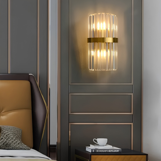 Crystal Stainless Steel Up Down LED Wall Light | Norwood