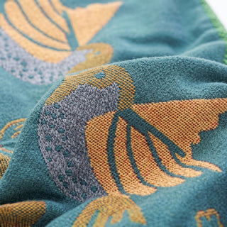Floral Bird Decorative Pillow Cover for Sofa Bed | Bellamy
