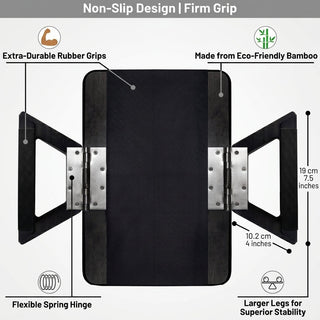 Folding Wooden Sofa Arm Tray Table | Livingston
