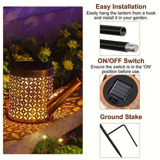 Solar Watering Can LED Garden Decorative Light | Kendall