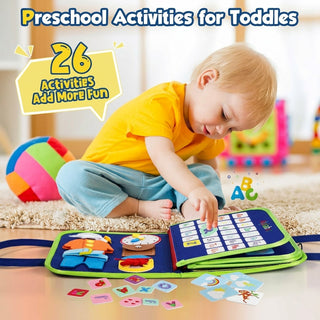 Interactive Montessori Sensory Activity Folding Book Children | Monroe