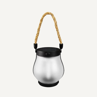 Waterproof Solar Lantern Lights for Outdoor Garden Patio Decor with Flame Effect | Gardner